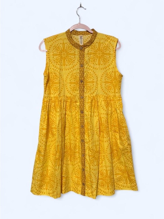 Uncle Frank Dresses & Skirts - Uncle Frank sun-kissed cotton dress in yellow